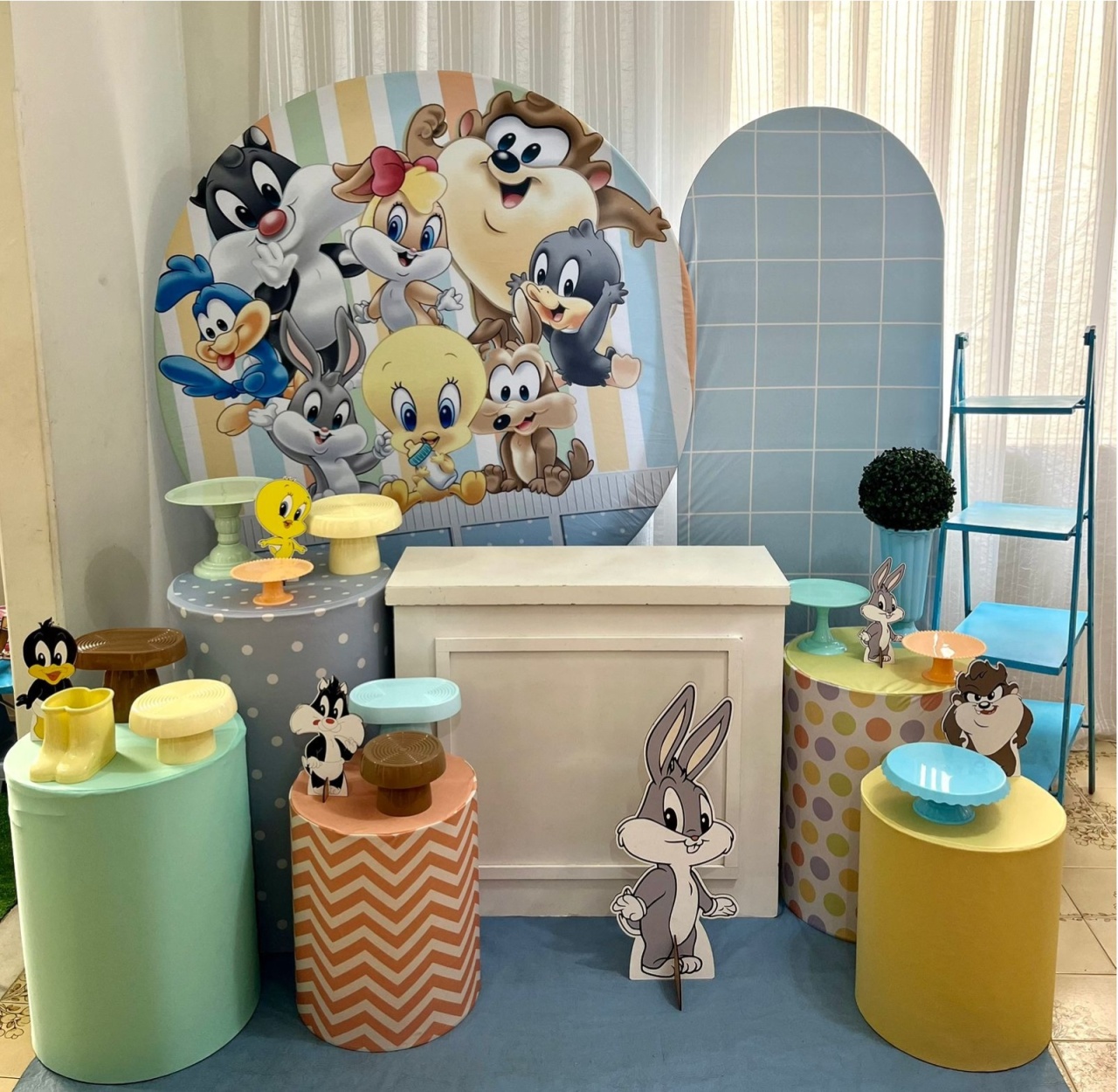 Kit Baby Lunes Tunes Menino Luxo (Cópia 1) - Olaf Decoracao e pegue monte 