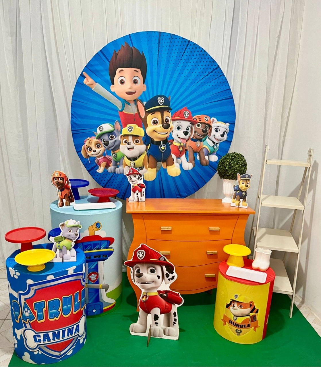 Patrulha Canina Kit Sublime 1 - Olaf Decoracao e pegue monte 