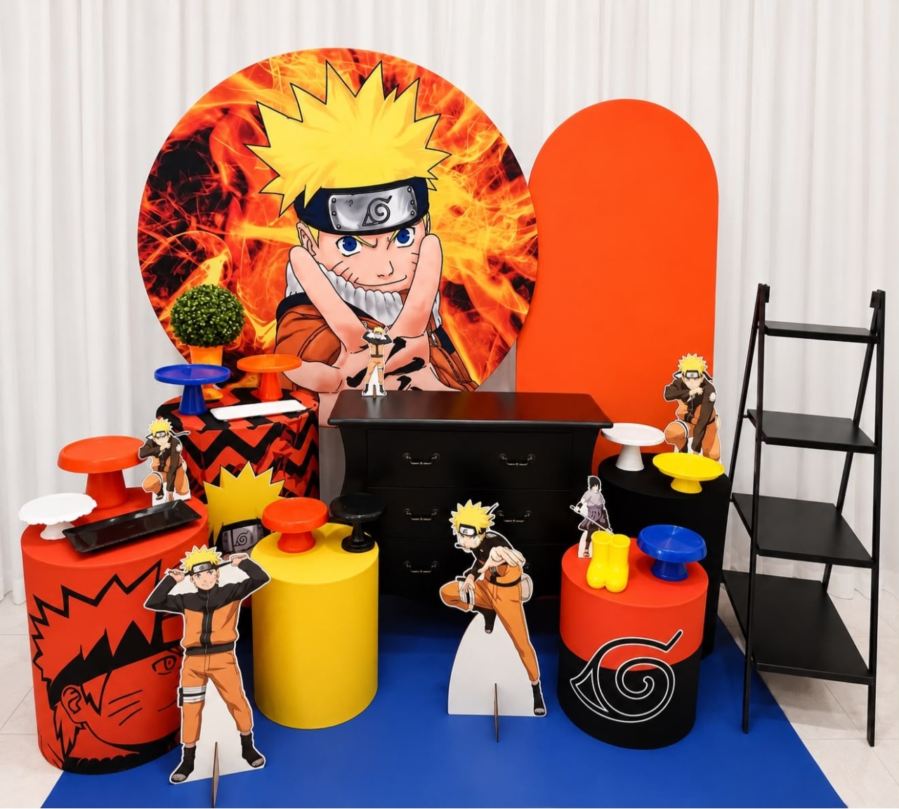 Kit Naruto Luxo - Olaf Decoracao e pegue monte 