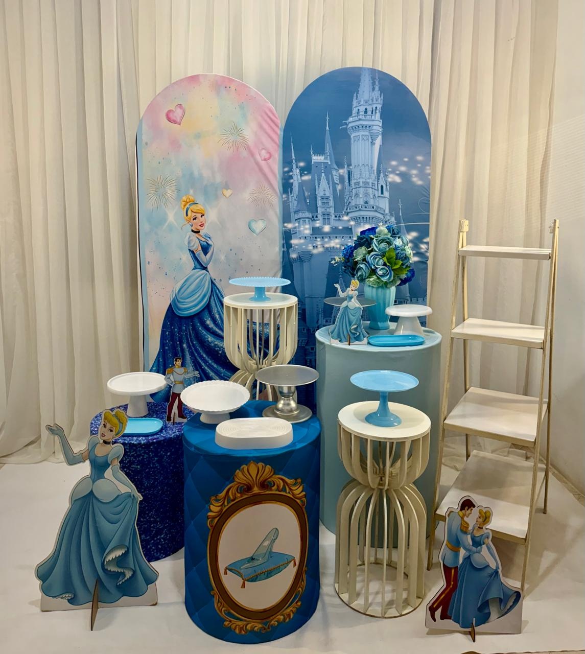 Kit Composiçaõ Cinderela Celebre 1 - Olaf Decoracao e pegue monte 