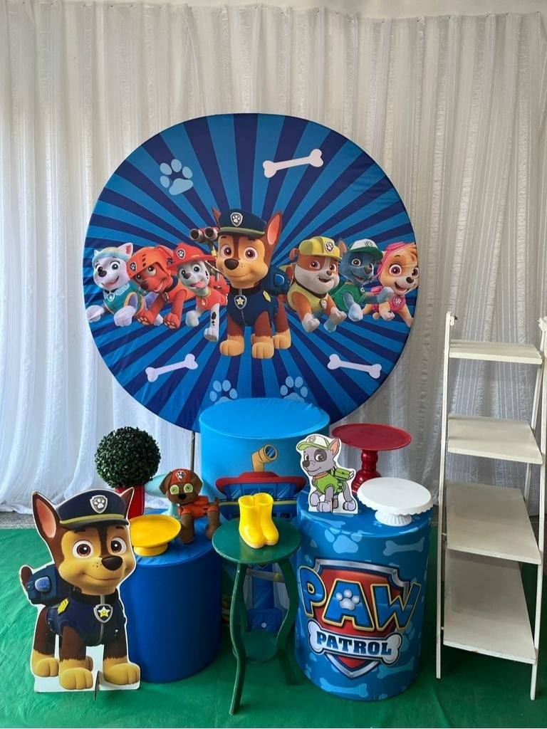 Patrulha Canina Kit Ouro - Olaf Decoracao e pegue monte 