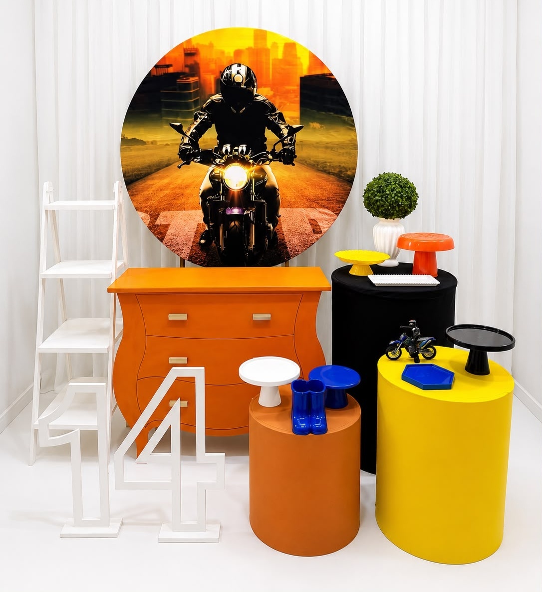 Kit Sublime Motoqueiro - Olaf Decoracao e pegue monte 