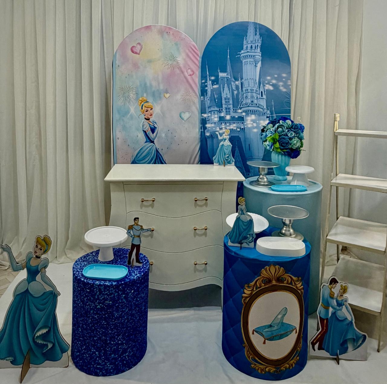 Composição Cinderela Celebre - Olaf Decoracao e pegue monte 