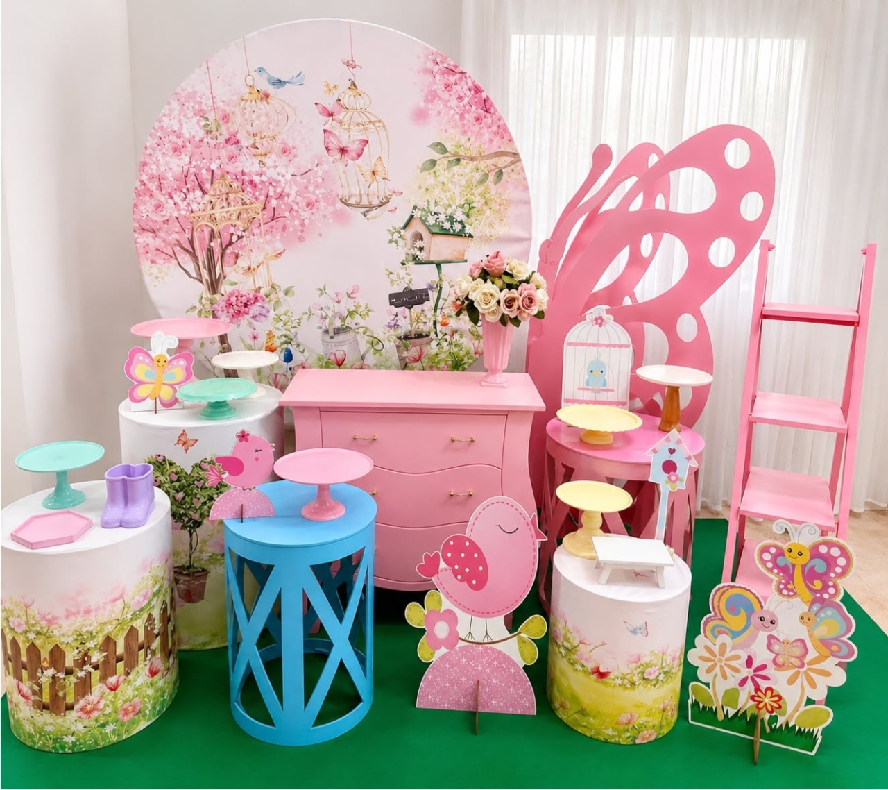 Kit Jardim 01 Encantado Luxo 01 - Olaf Decoracao e pegue monte 
