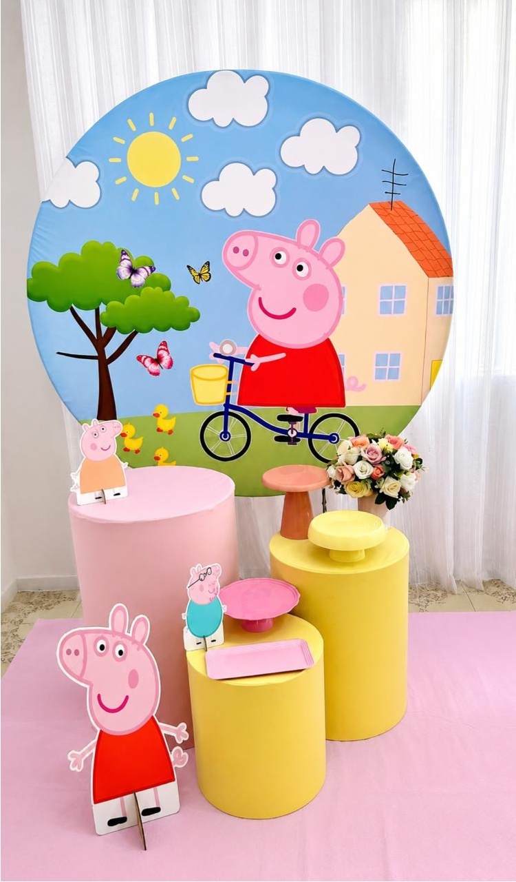 Kit Pepa Big Prata - Olaf Decoracao e pegue monte 