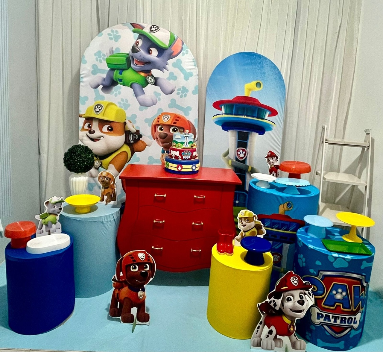 Composição Patrulha Canina2 - Olaf Decoracao e pegue monte 