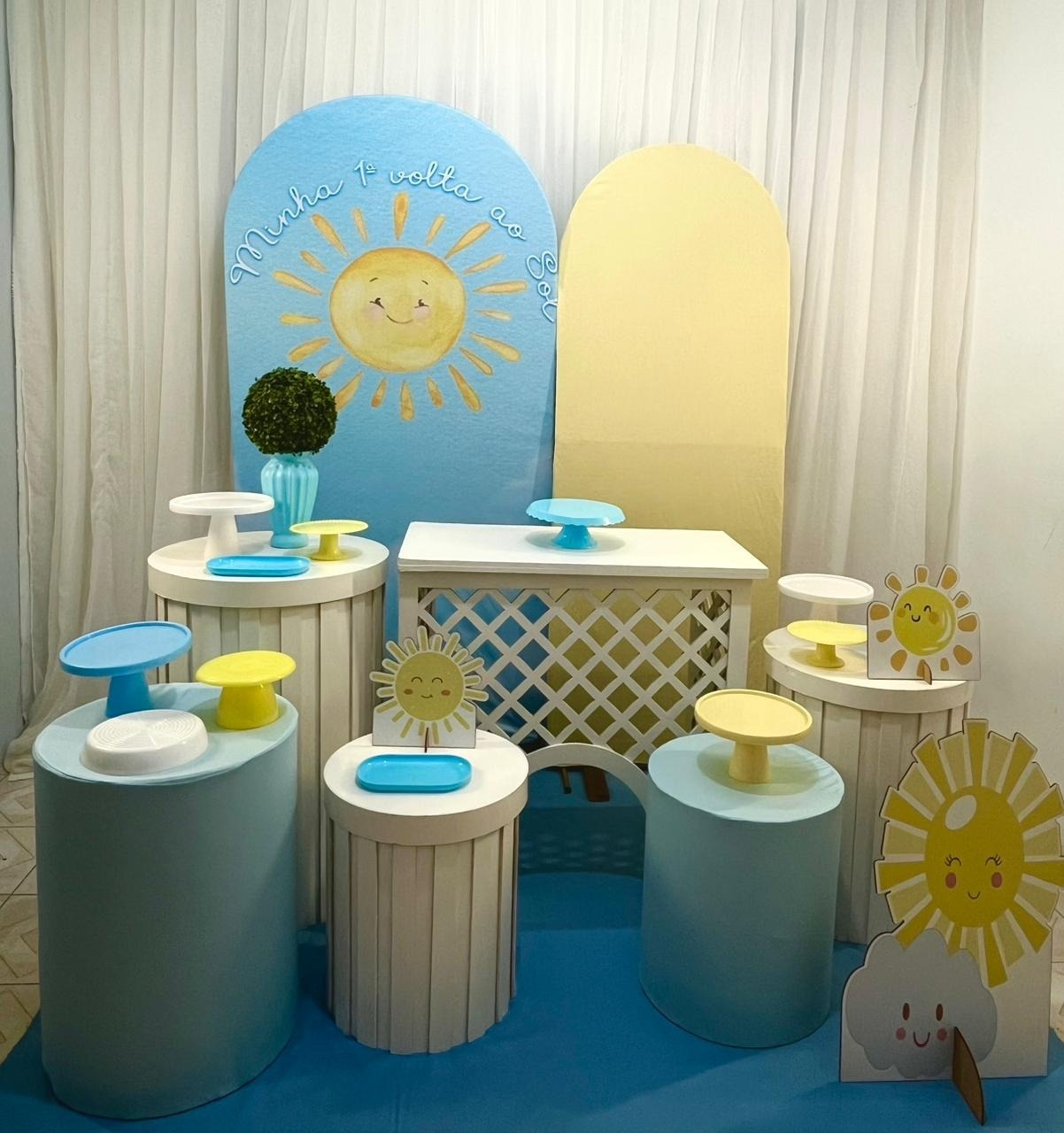 Composição Primrira Volta Sol 4 - Olaf Decoracao e pegue monte 