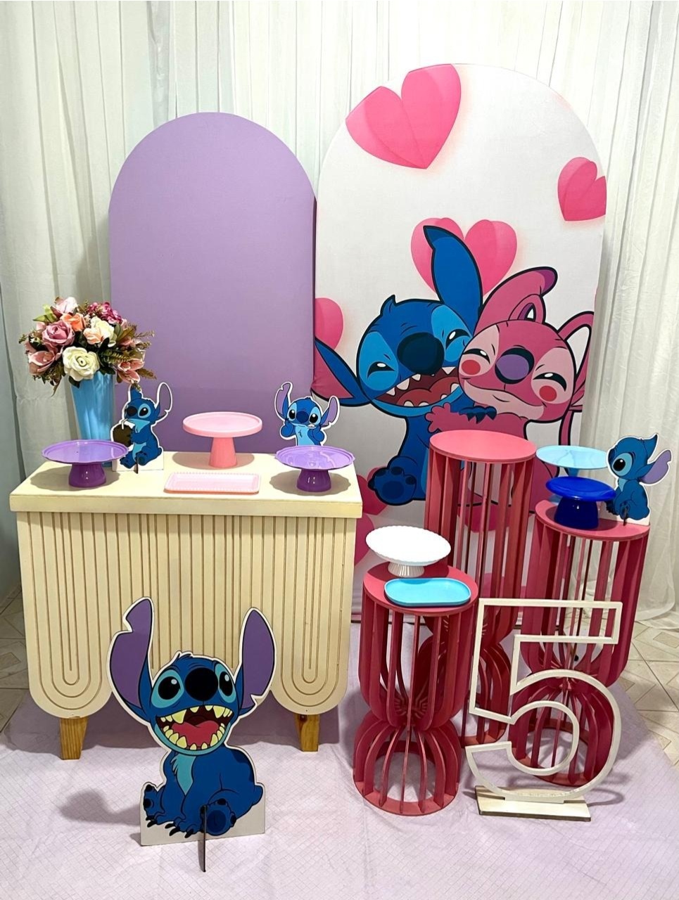 Composição Lilo - Olaf Decoracao e pegue monte 