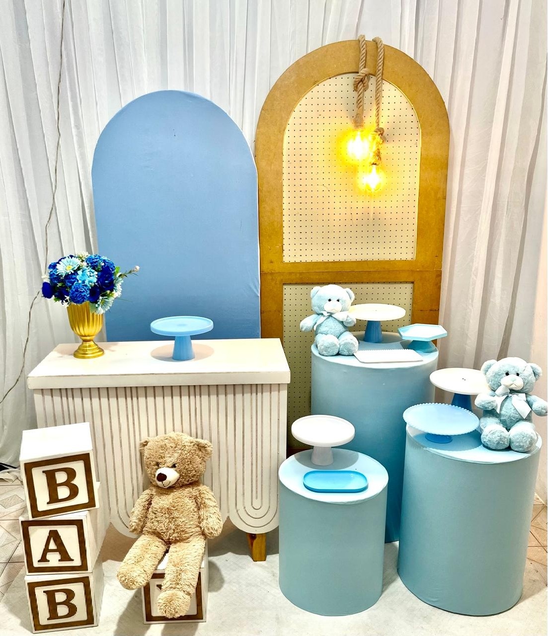Composição  Cha de Baby Menino - Olaf Decoracao e pegue monte 