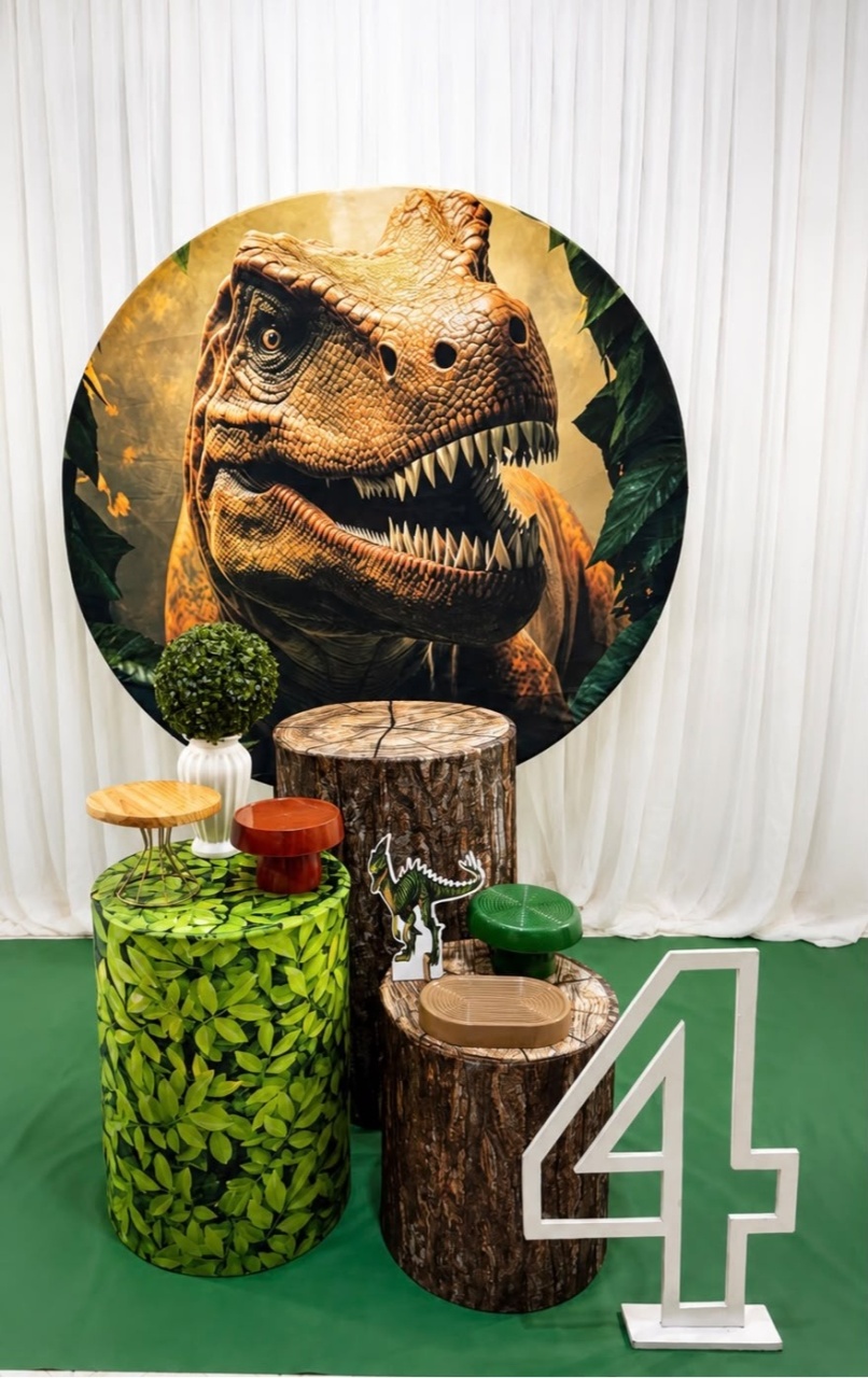 Kit Dinoussauro Rex - Olaf Decoracao e pegue monte 