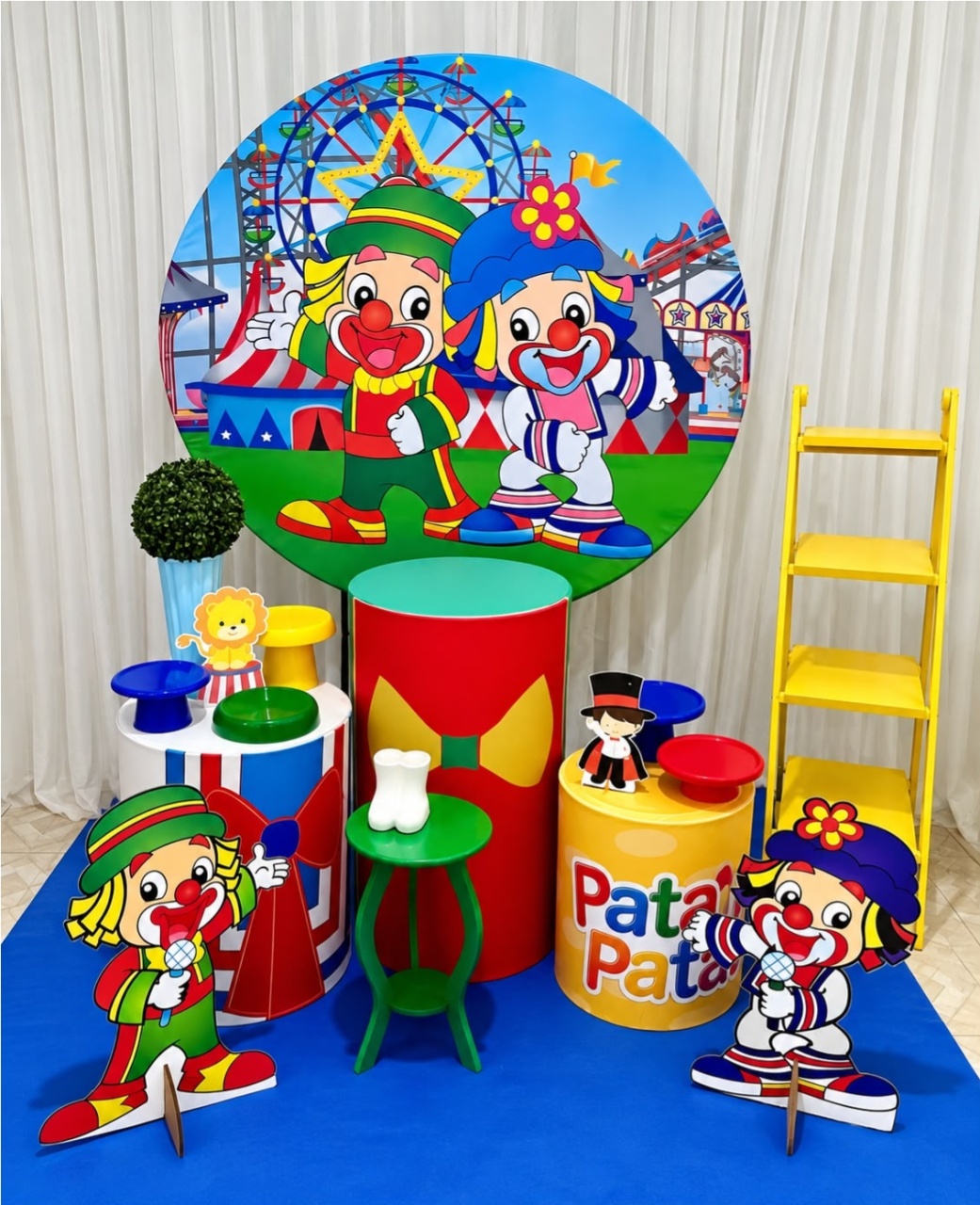 Kit Patati E Patatá Ouro - Olaf Decoracao e pegue monte 