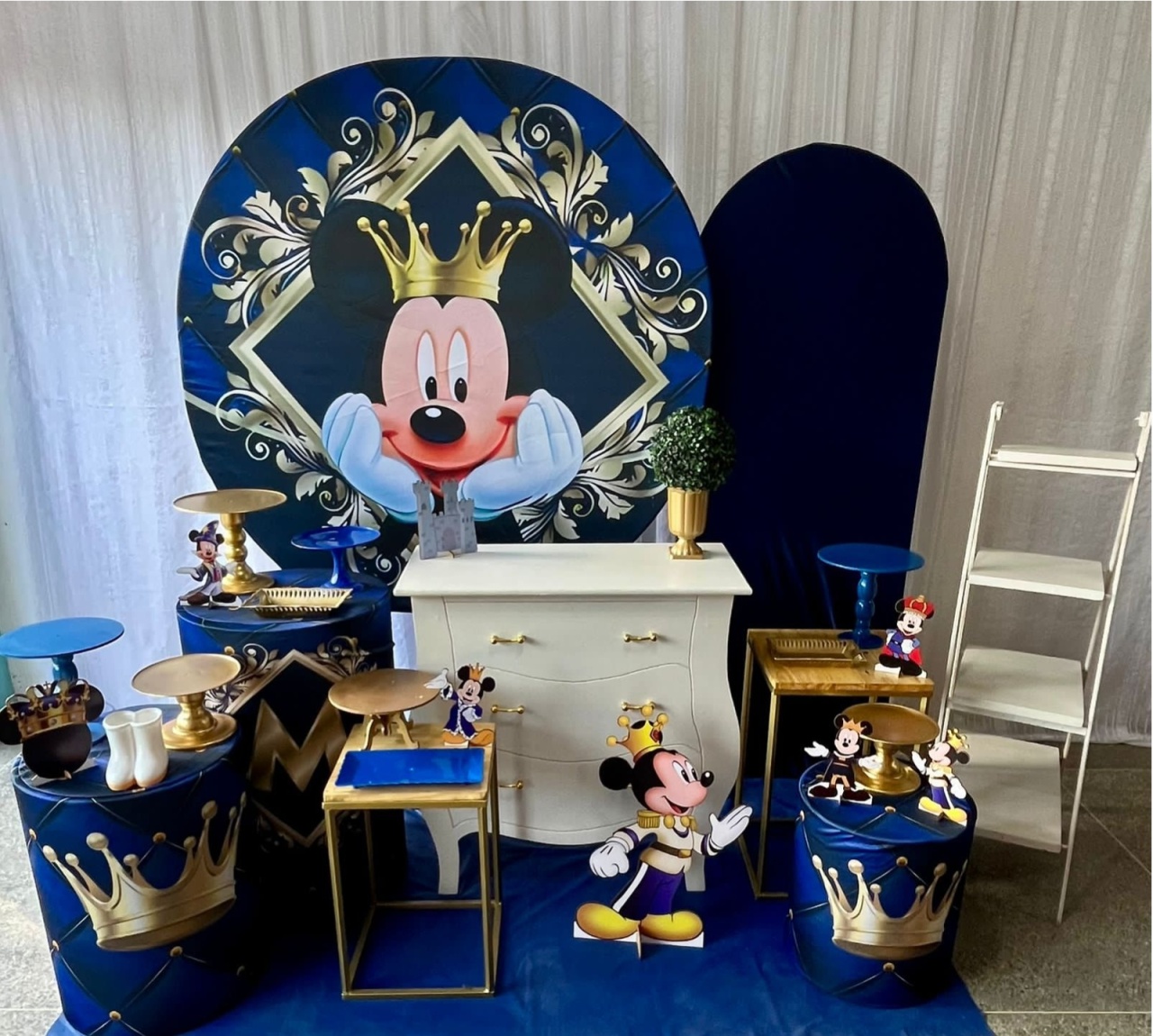 Kit Mickey Realeza Luxo - Olaf Decoracao e pegue monte 
