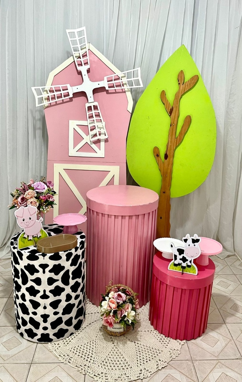Composição Fazendinha 1 - Olaf Decoracao e pegue monte 