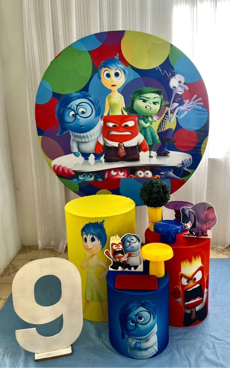 Kit Divertidamente Prata - Olaf Decoracao e pegue monte 