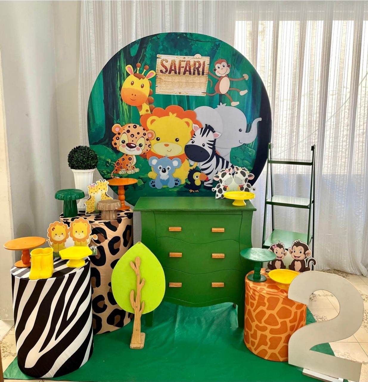 Kit Safari Luxo 1 (Cópia 1) - Olaf Decoracao e pegue monte 