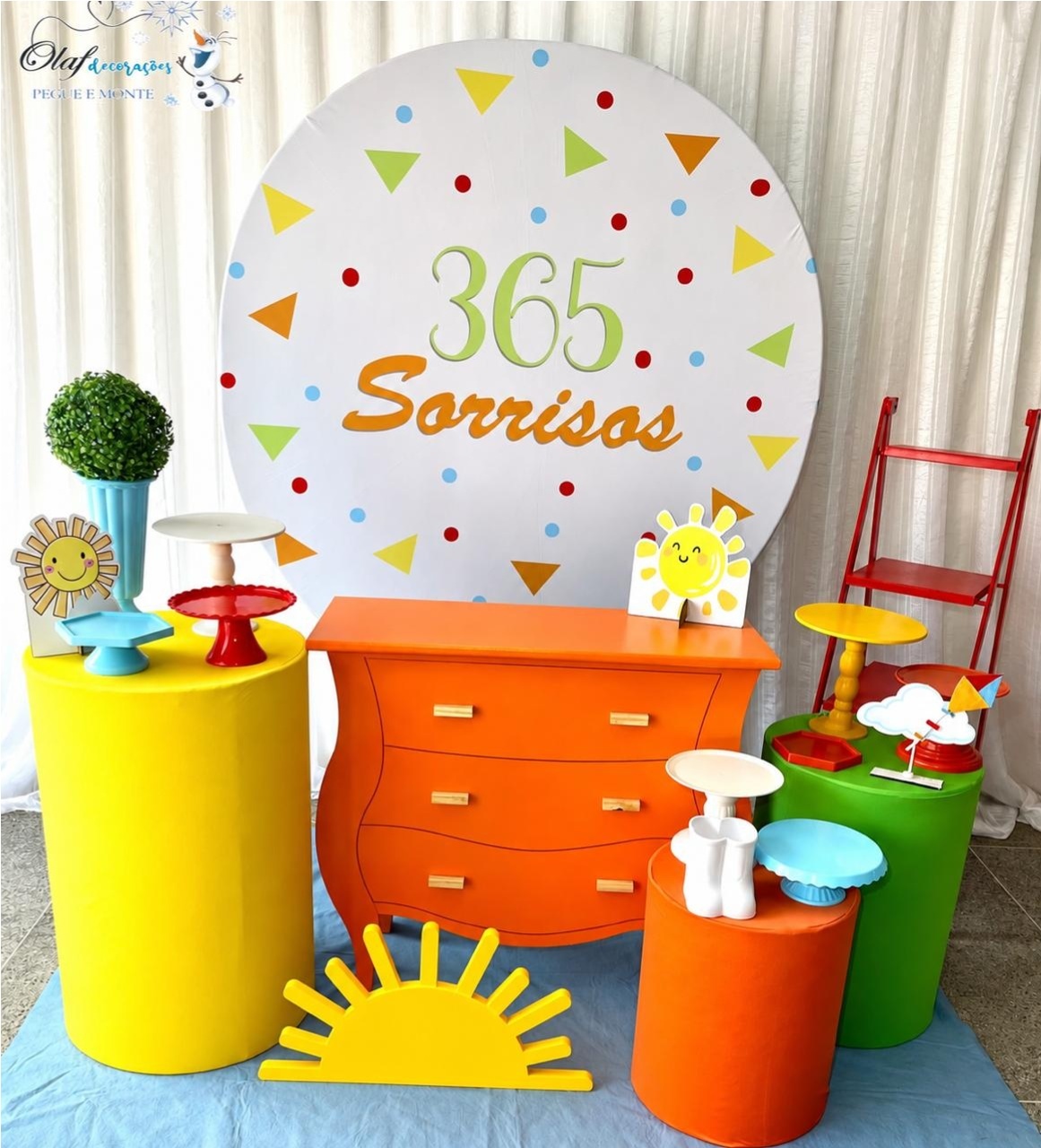 Kit 365 Sublime Menino - Olaf Decoracao e pegue monte 