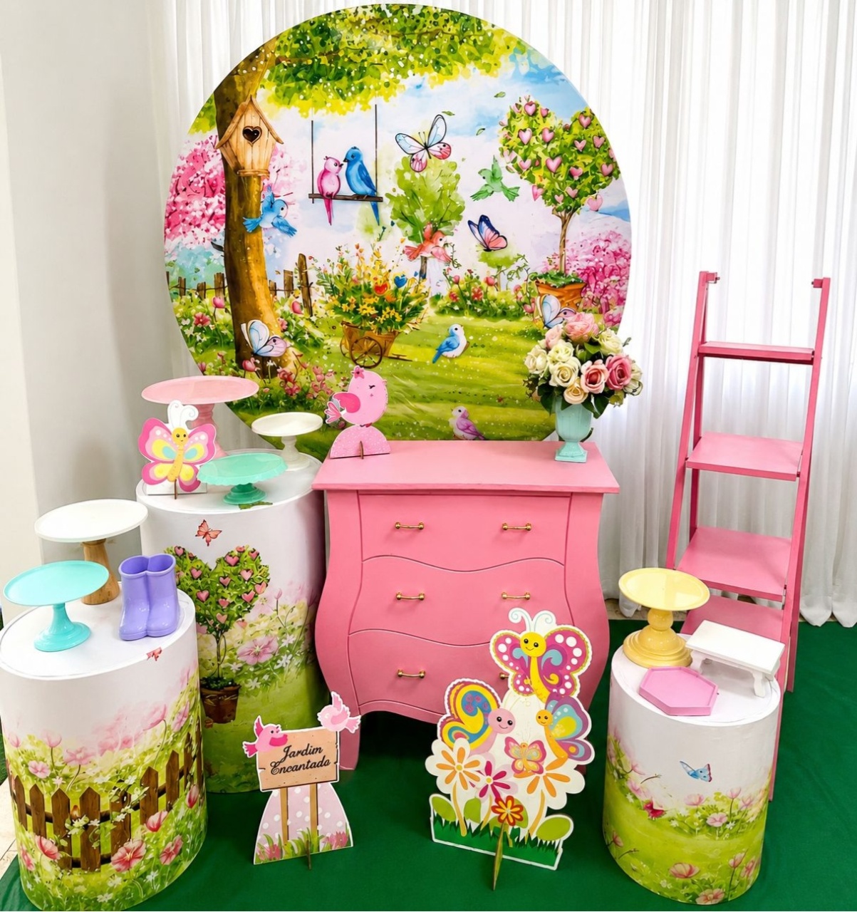 Kit Jardim Encantado Sublime - Olaf Decoracao e pegue monte 