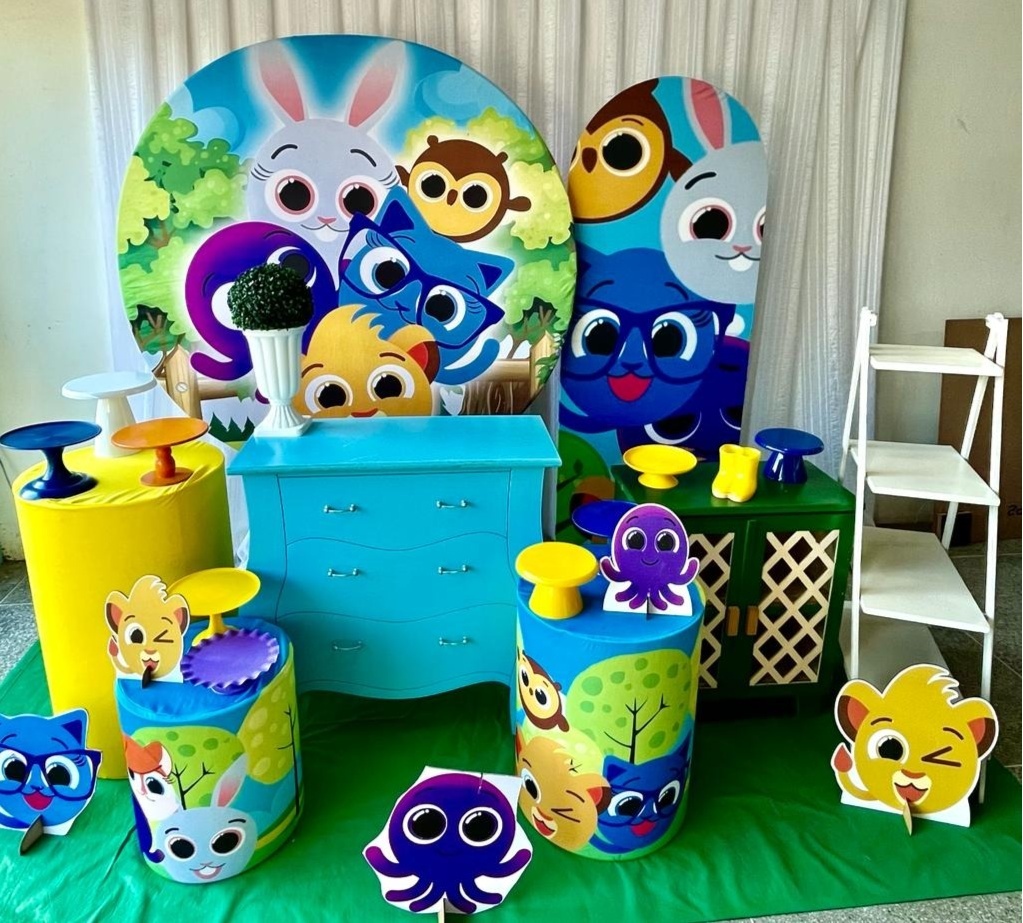 Kit Bolofofo Menino Luxo - Olaf Decoracao e pegue monte 