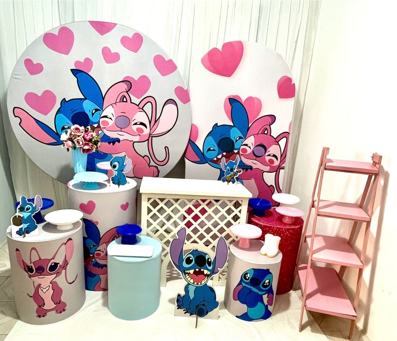 Kit Stitch Lilo Luxo - Olaf Decoracao e pegue monte 