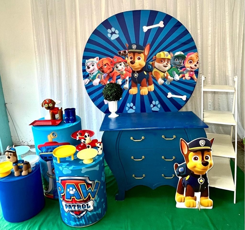 Patrulha Canina Kit Sublime - Olaf Decoracao e pegue monte 