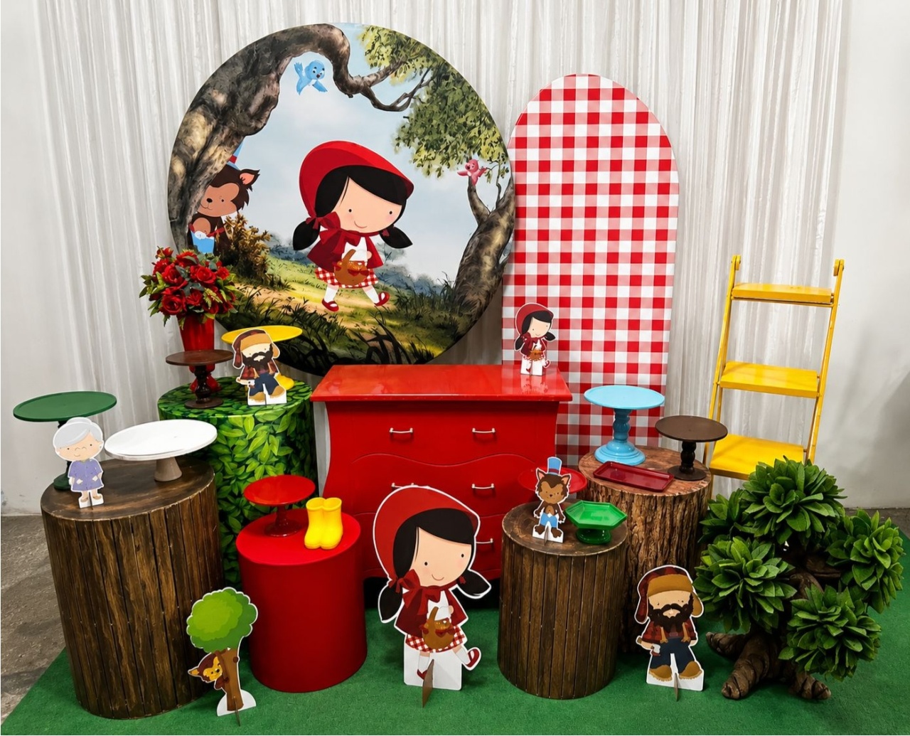 Kit Chapeuzinho - Olaf Decoracao e pegue monte 