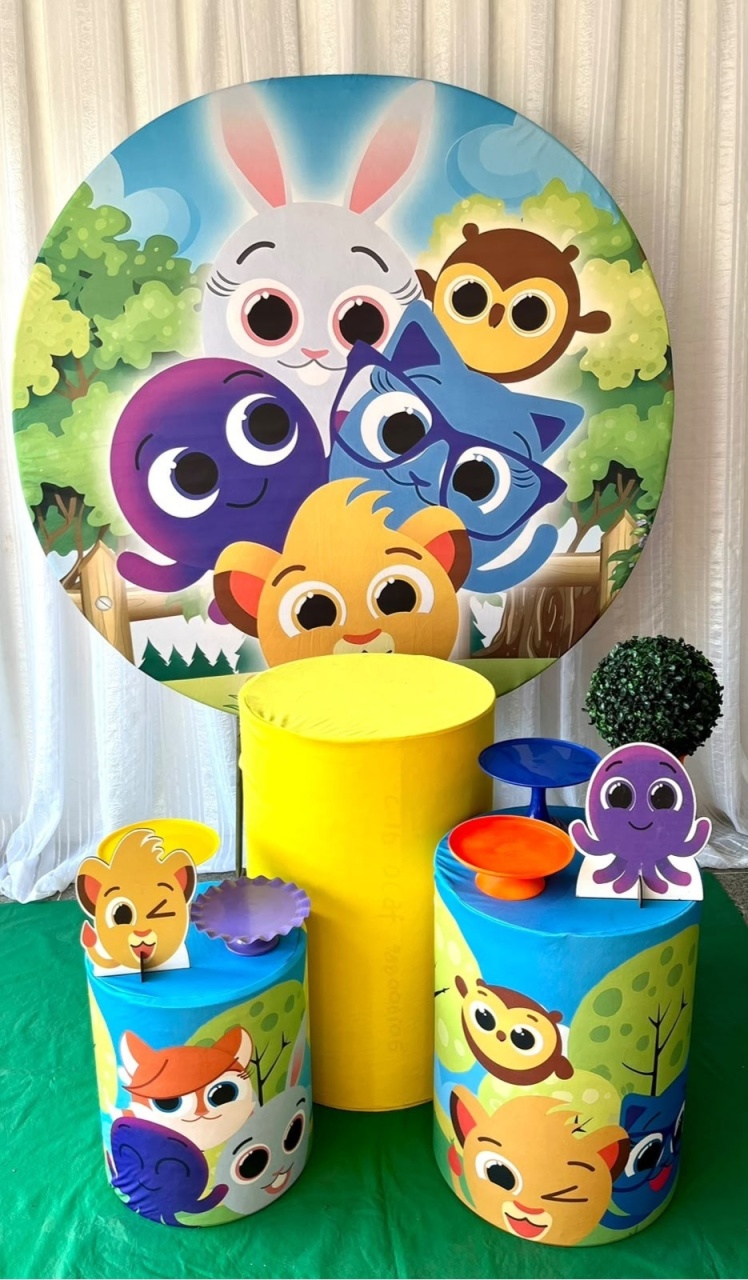 Kit Bolofofo Menino Prata - Olaf Decoracao e pegue monte 