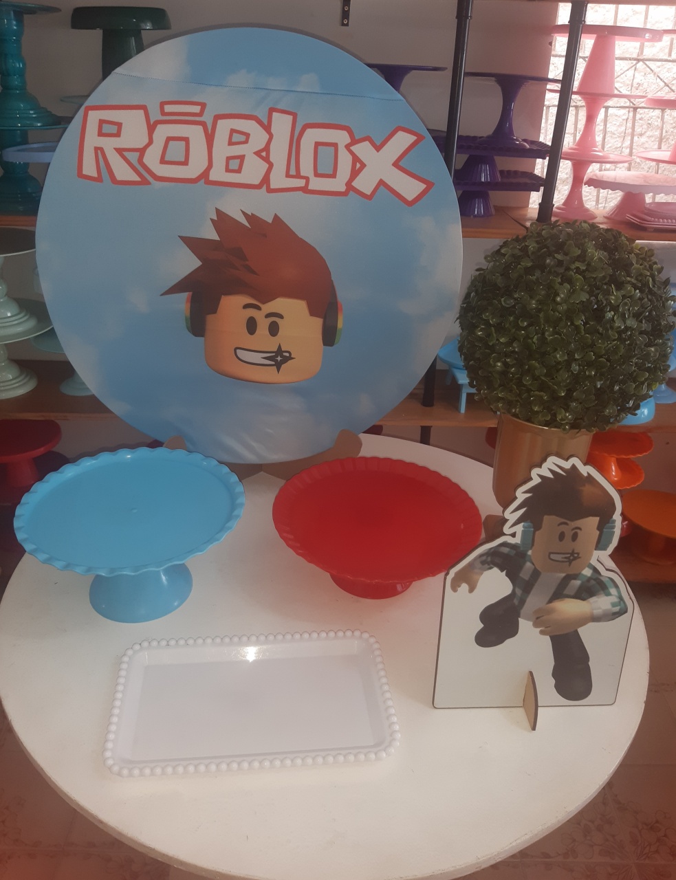 Roblox Kit Mesa  - Olaf Decoracao e pegue monte 