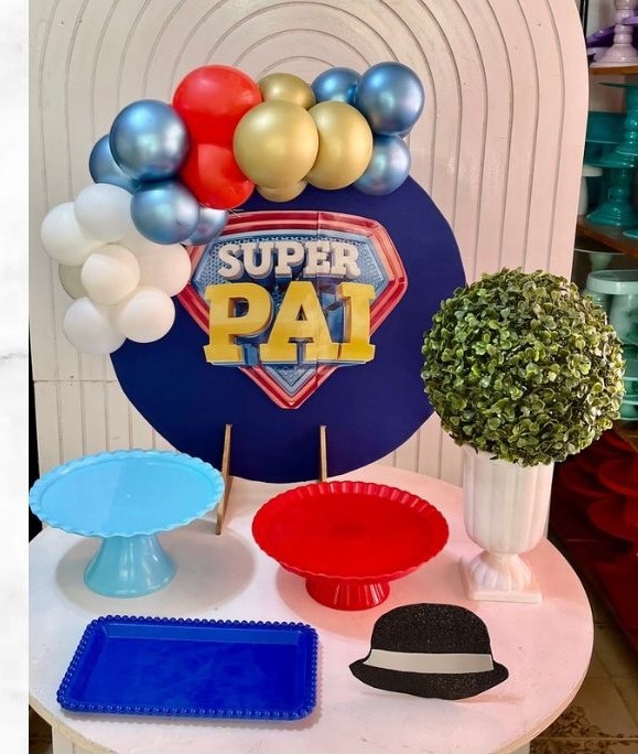 Kitzinho Para Mesa Dia dos Pais  - Olaf Decoracao e pegue monte 