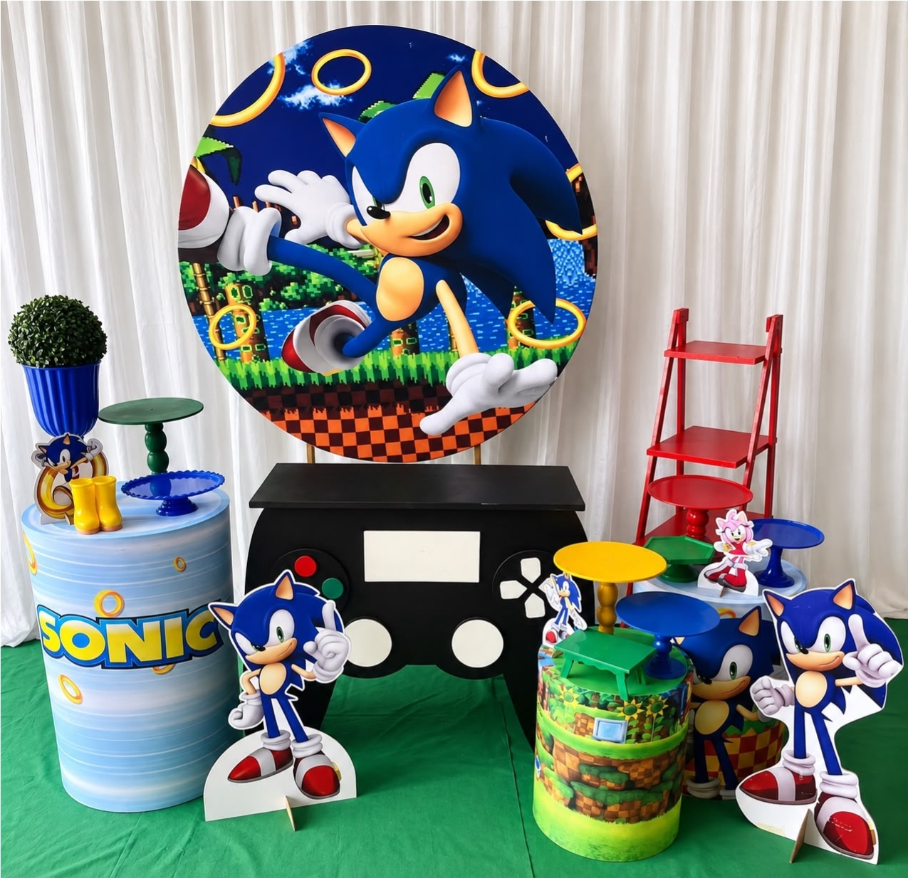 Kit Sonic Sublime - Olaf Decoracao e pegue monte 