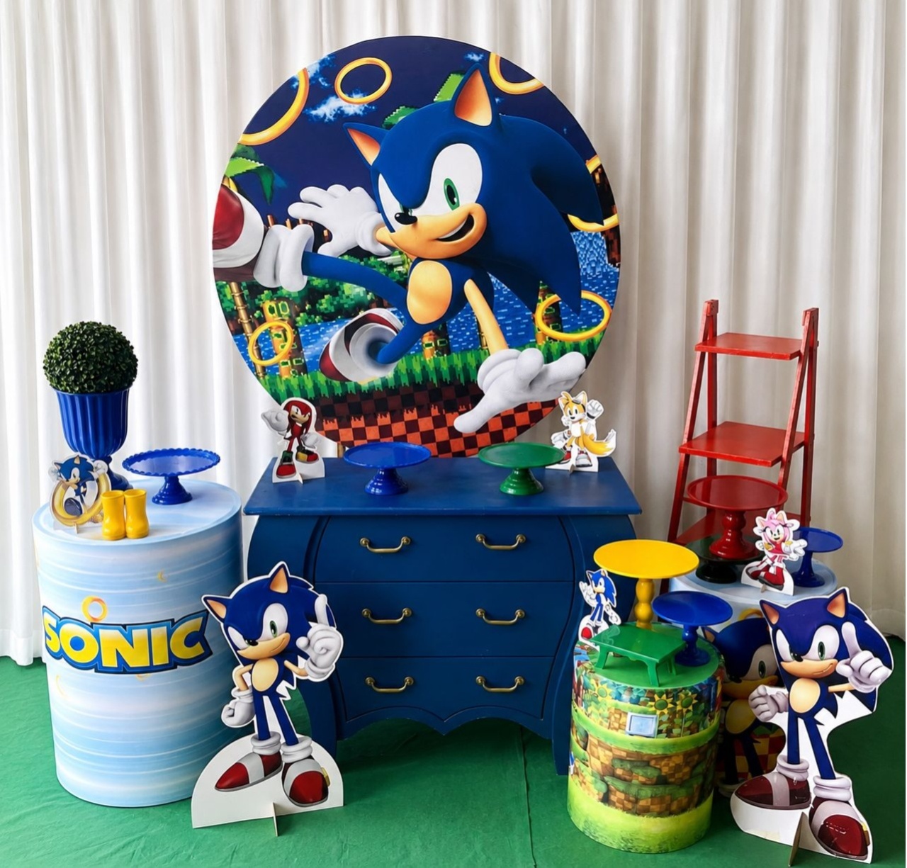 Kit Sonic Sublime - Olaf Decoracao e pegue monte 