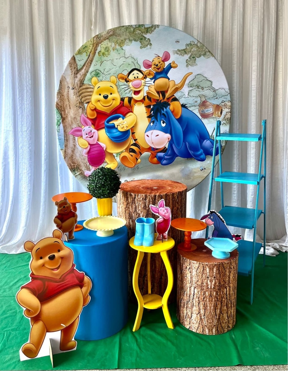Kit Ouro Urso Pool - Olaf Decoracao e pegue monte 