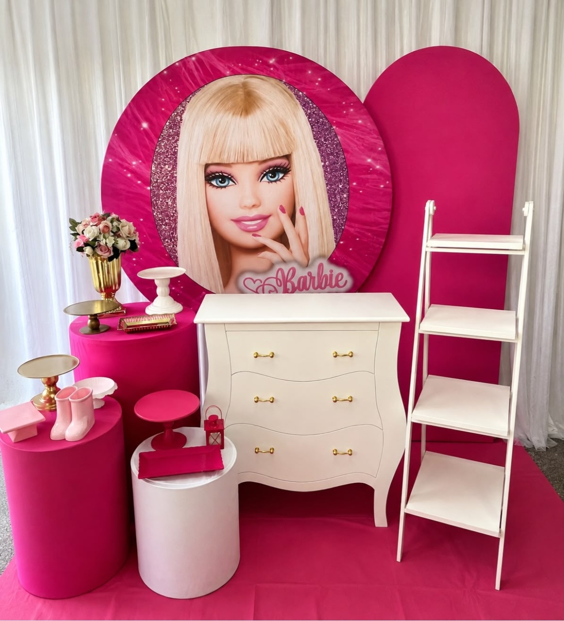 Kit Celebre Barbie Adulto - Olaf Decoracao e pegue monte 
