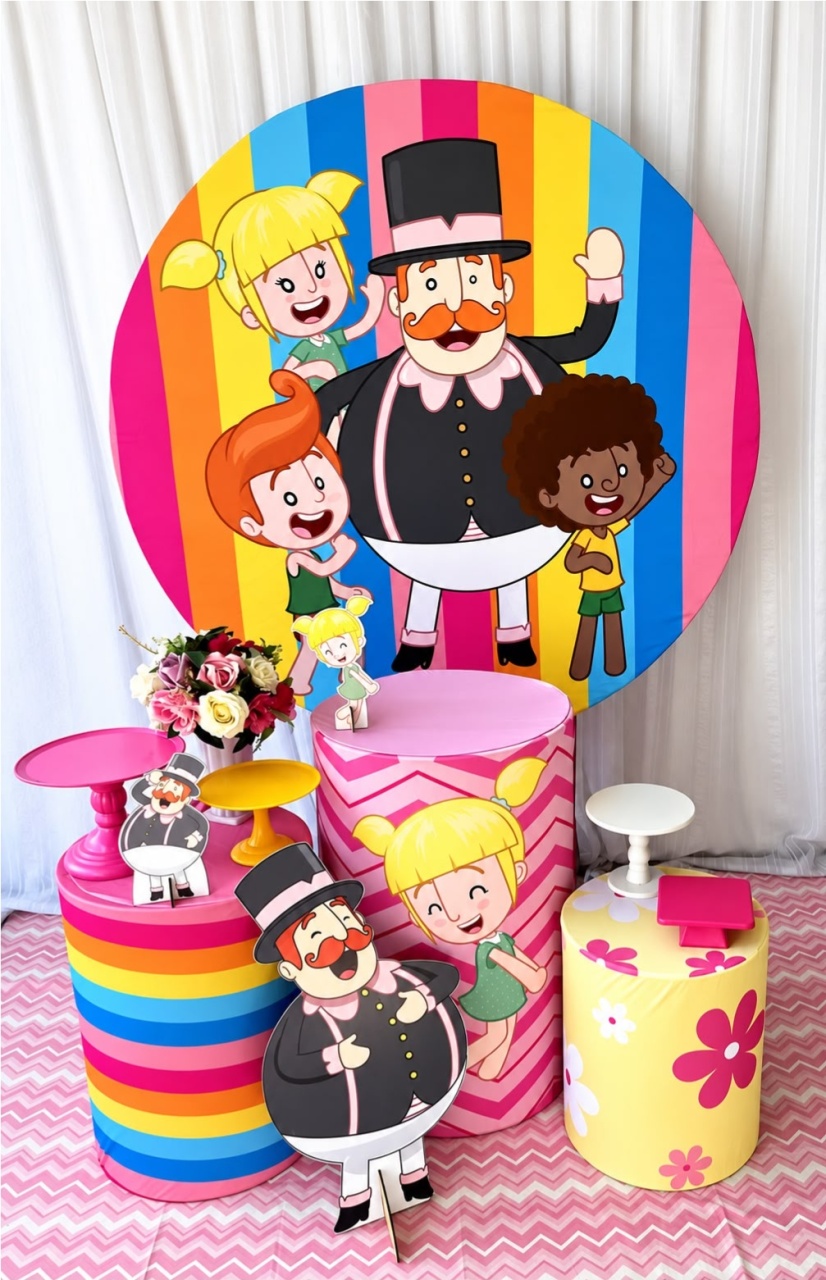 Kit Mundo Bita Menina Prata - Olaf Decoracao e pegue monte 