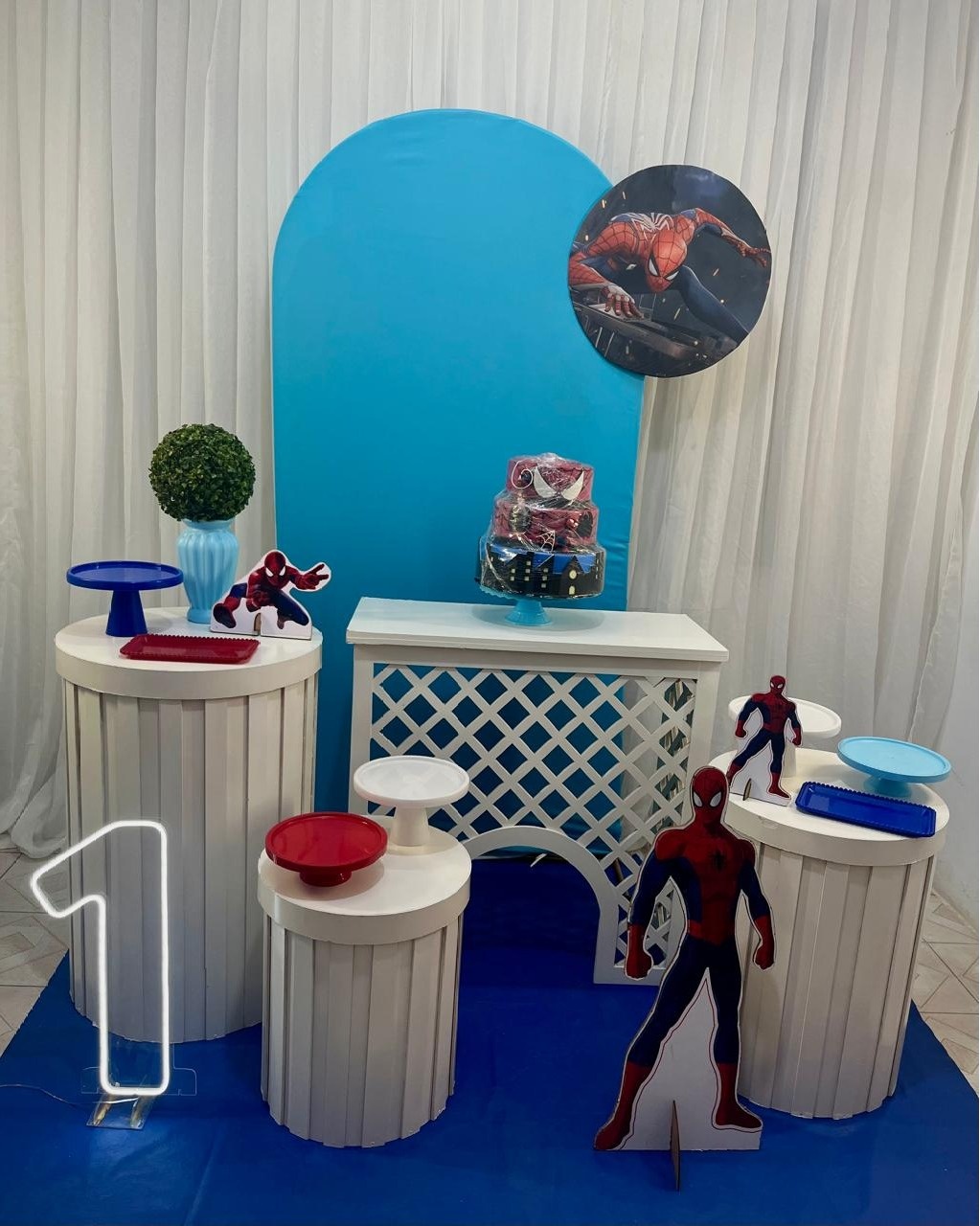 Composição Homem Aranha 2 - Olaf Decoracao e pegue monte 