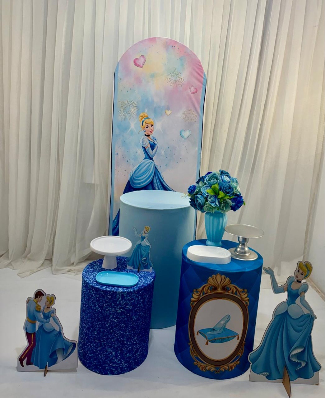 Prata Cinderela - Olaf Decoracao e pegue monte 