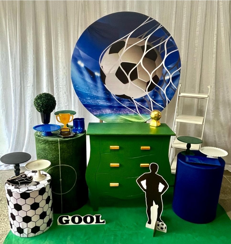Kit Futebol Sublime - Olaf Decoracao e pegue monte 