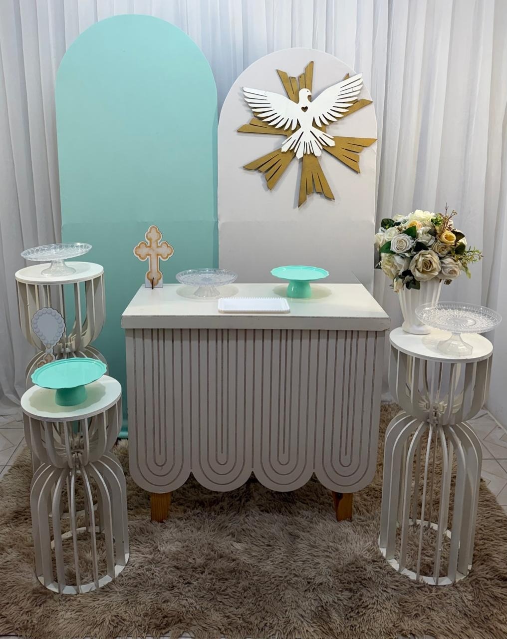 Composiçõ Batizado - Olaf Decoracao e pegue monte 