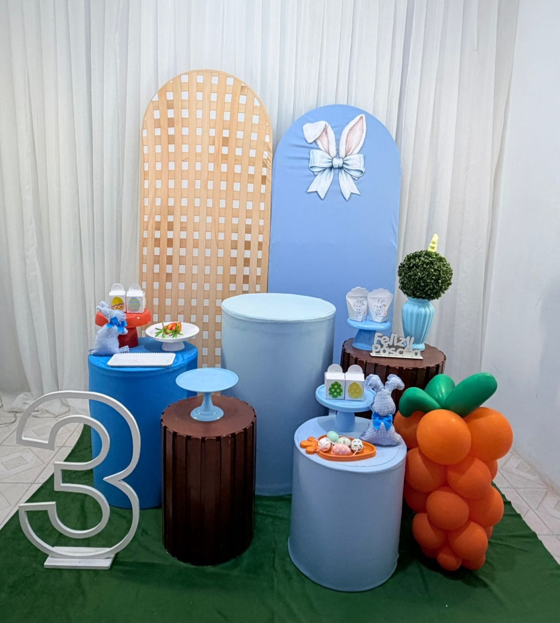 Composição Pascoa 4 - Olaf Decoracao e pegue monte 