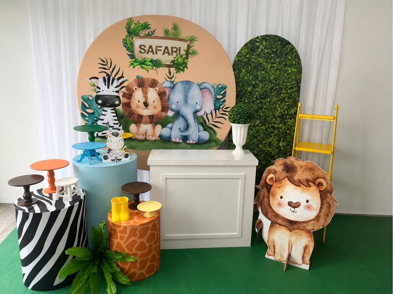 Kit Safari Celebre - Olaf Decoracao e pegue monte 