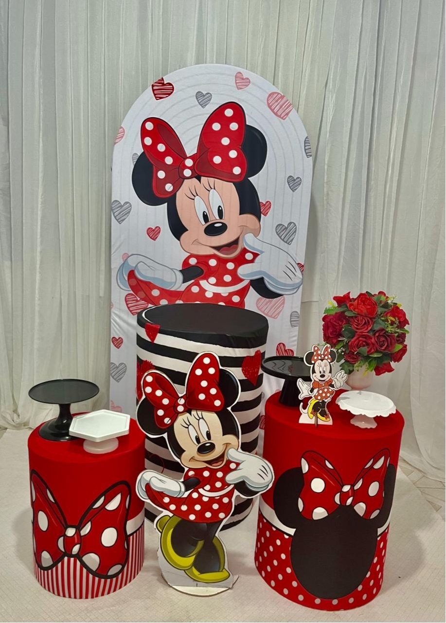 Kit Sublime Minie Vermelha 1 (Cópia 1) - Olaf Decoracao e pegue monte 