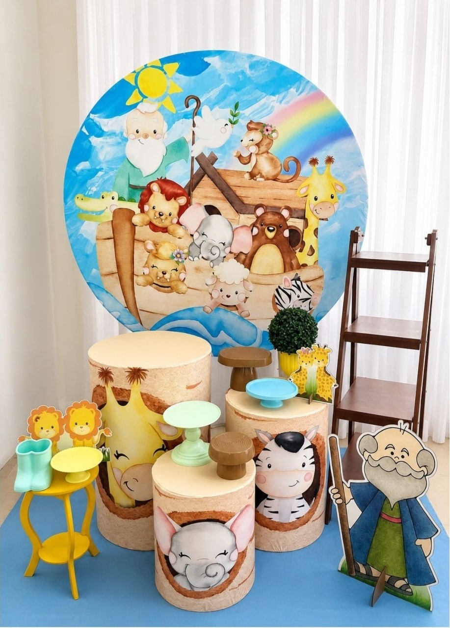 Kit Arca de Noe Ouro - Olaf Decoracao e pegue monte 