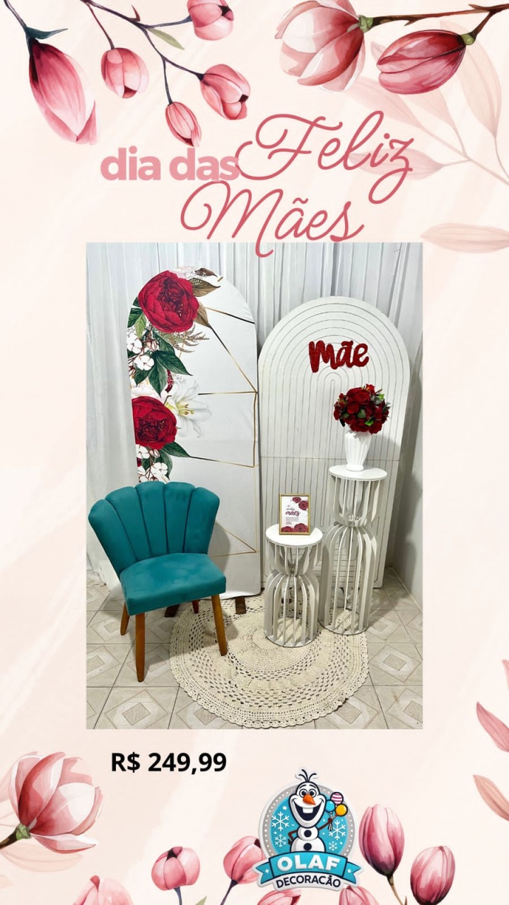 Kit Mae - Olaf Decoracao e pegue monte 