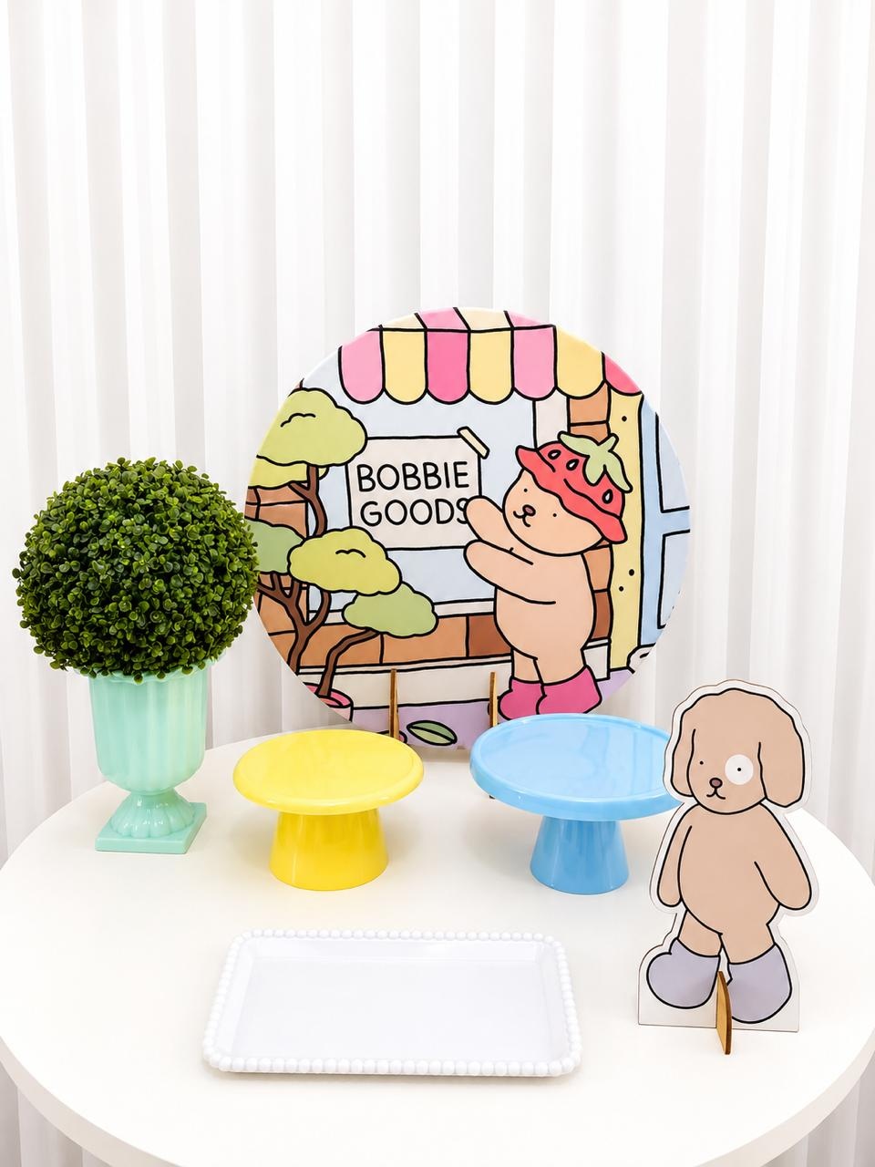Kit Mesa Bobie Goods - Olaf Decoracao e pegue monte 