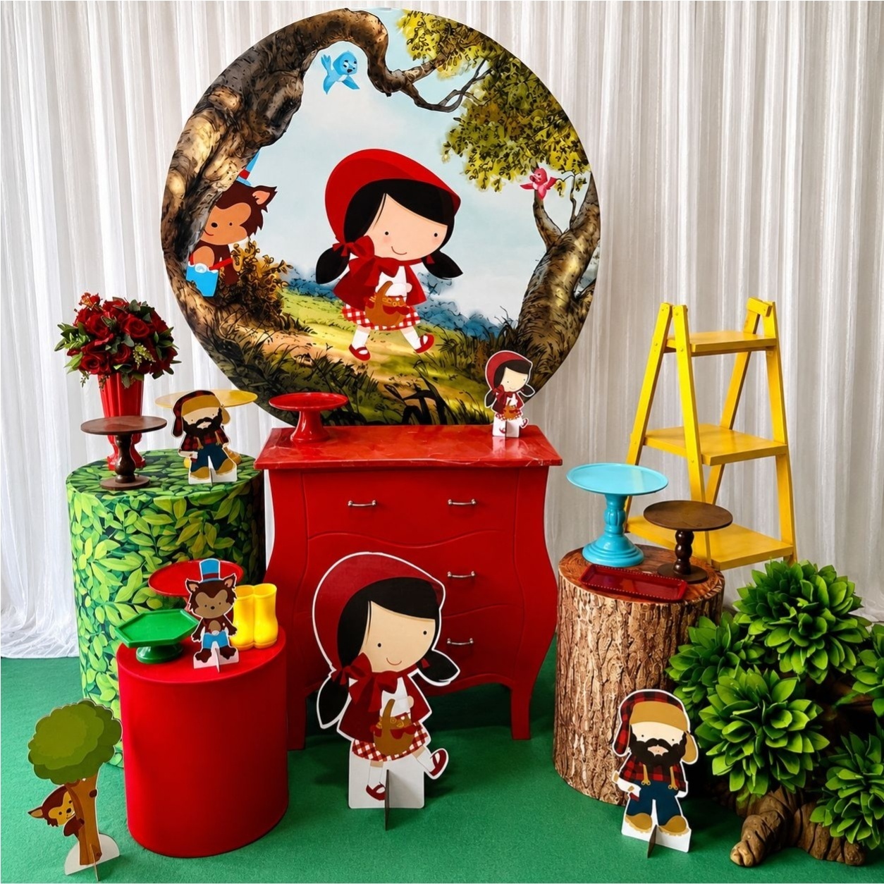 Kit Chapeuzinho Sublime - Olaf Decoracao e pegue monte 
