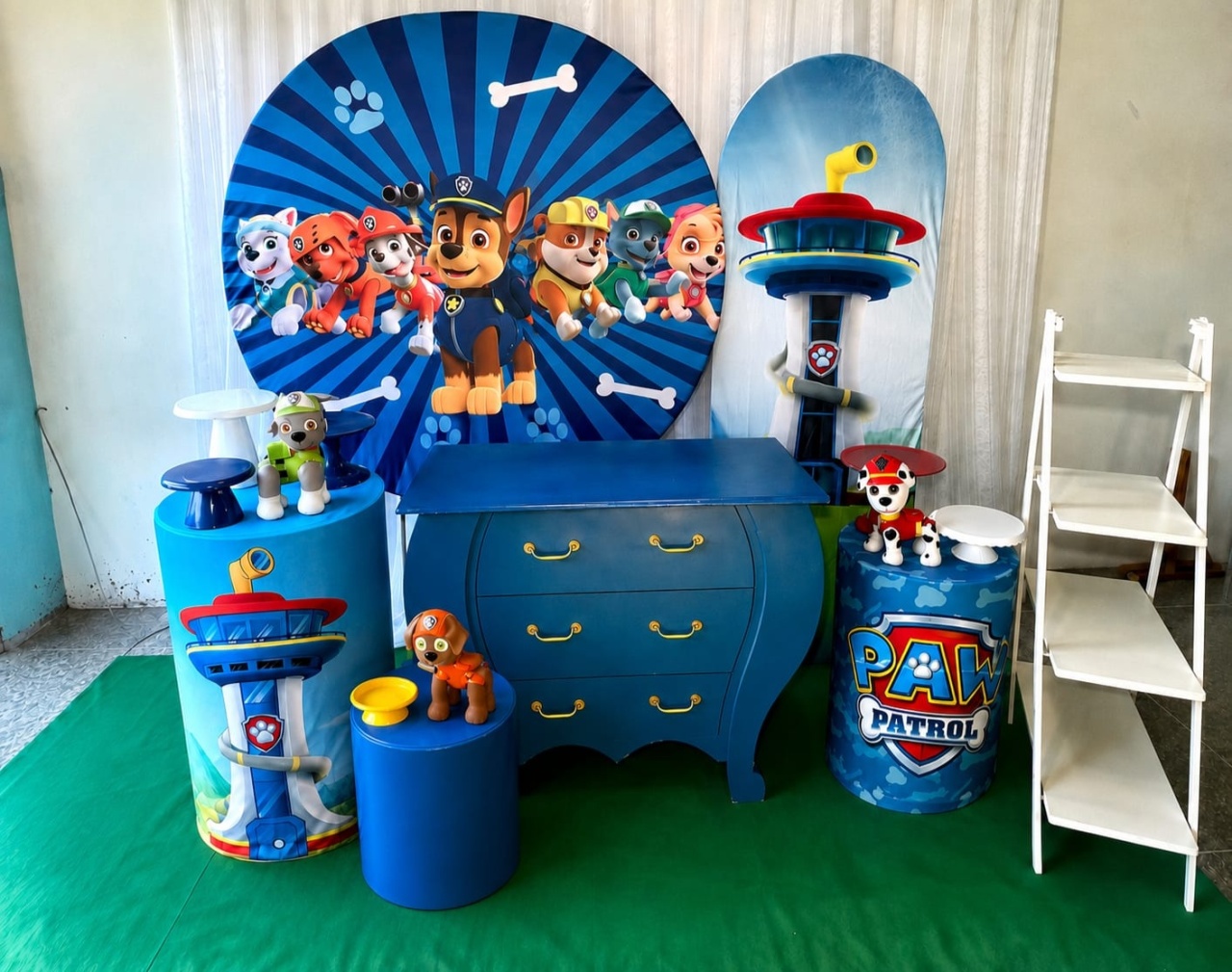 Patrulha Canina Kit Celebre - Olaf Decoracao e pegue monte 