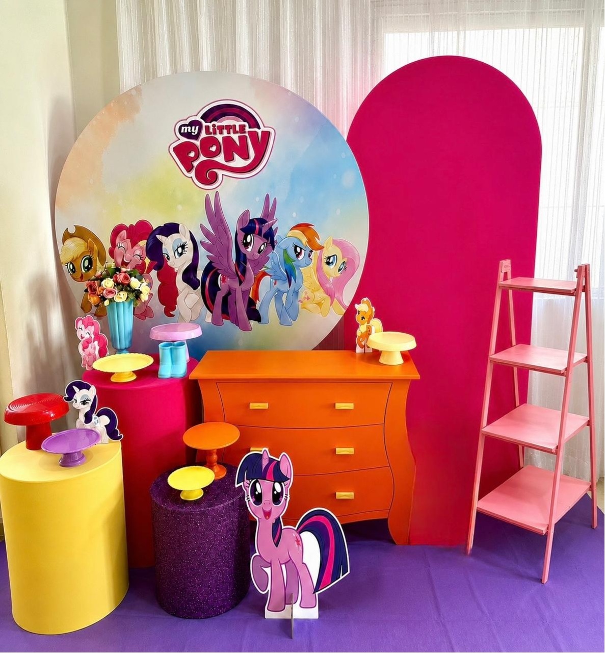 Kit My Little Pony Celebre - Olaf Decoracao e pegue monte 
