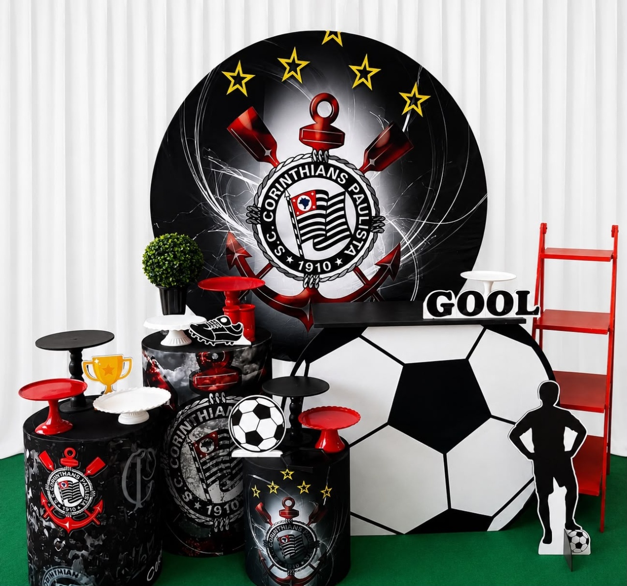 Kit Corinthias Sublime - Olaf Decoracao e pegue monte 