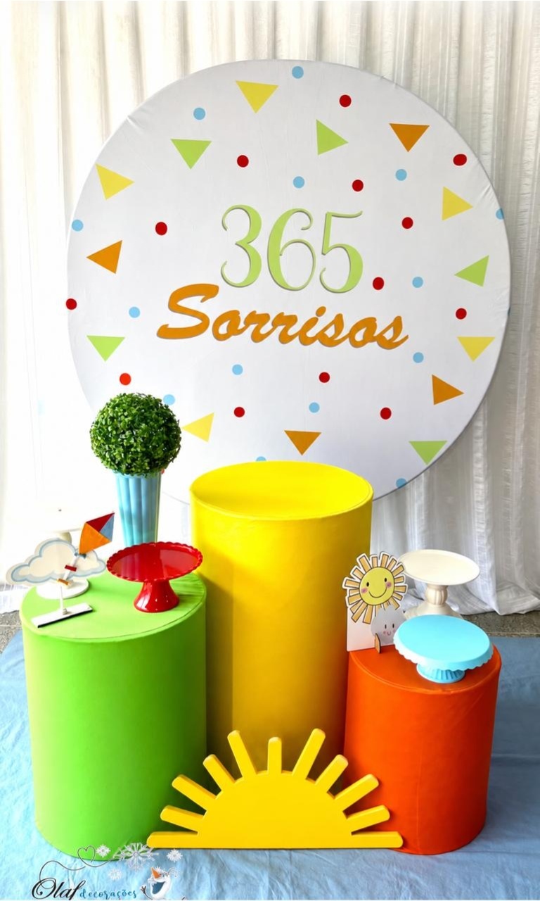 Kit 365 Prata Menino - Olaf Decoracao e pegue monte 