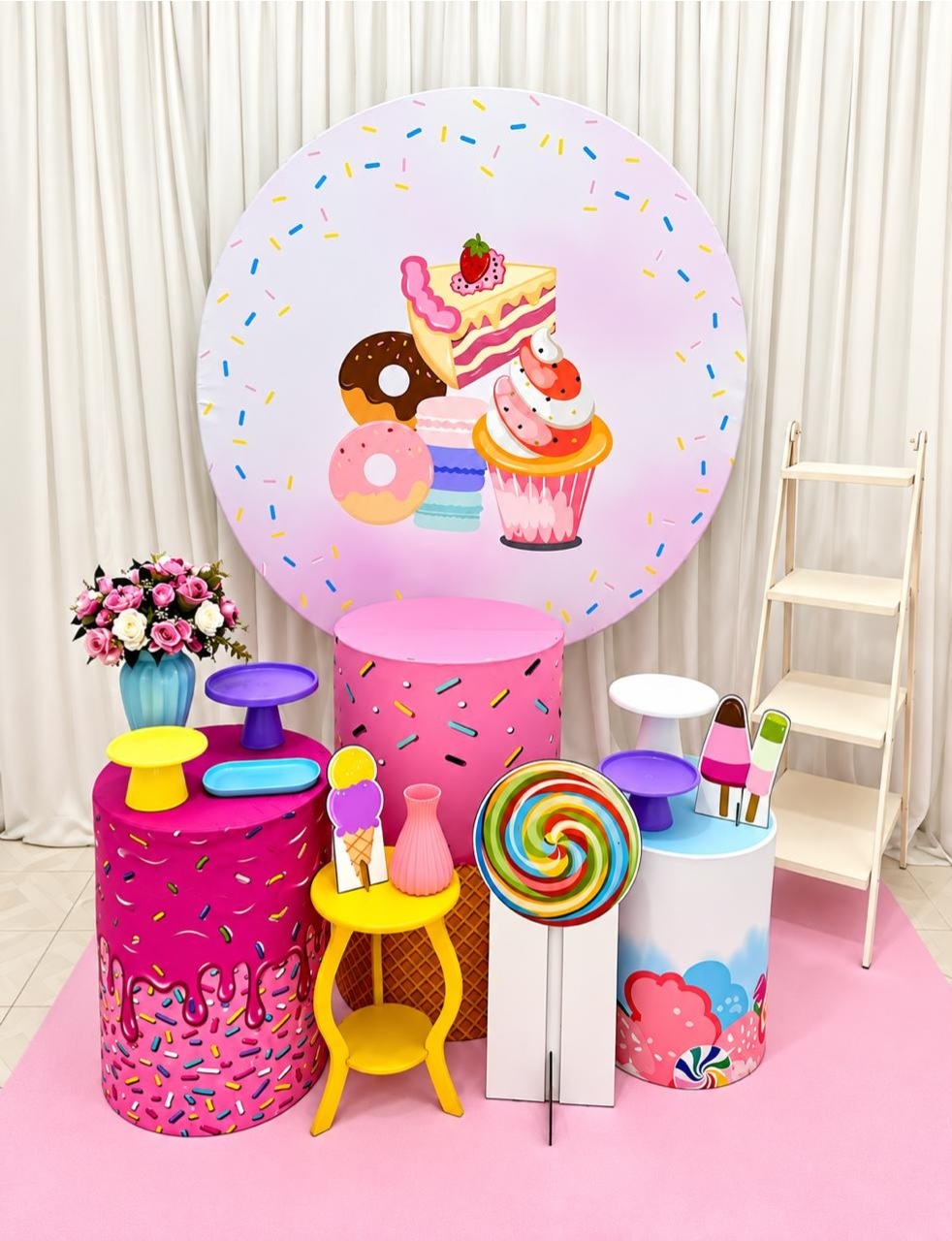 Kit Tema Doces Ouro - Olaf Decoracao e pegue monte 