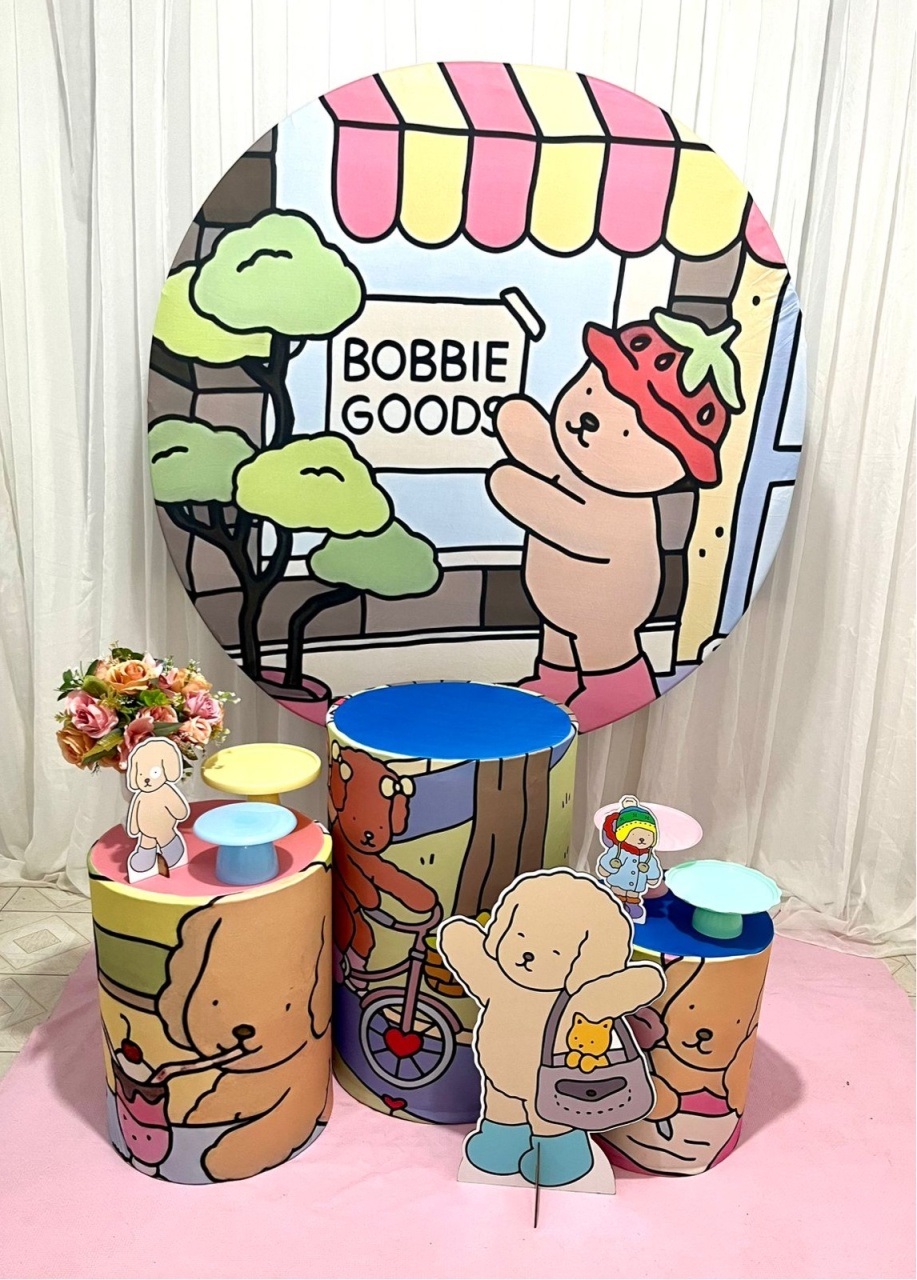 Bobbie Goods Kit Prata - Olaf Decoracao e pegue monte 
